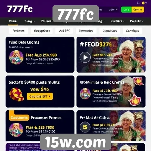 Novidades e promoções atrativas do 777fc